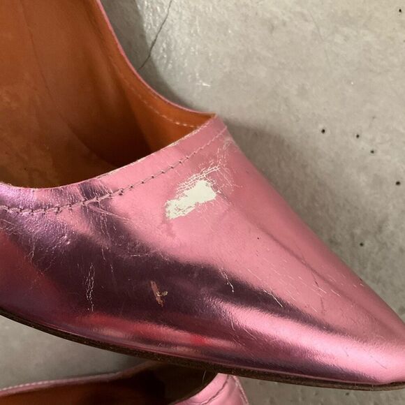 Lanvin Metallic Heels - Picture 8 of 10